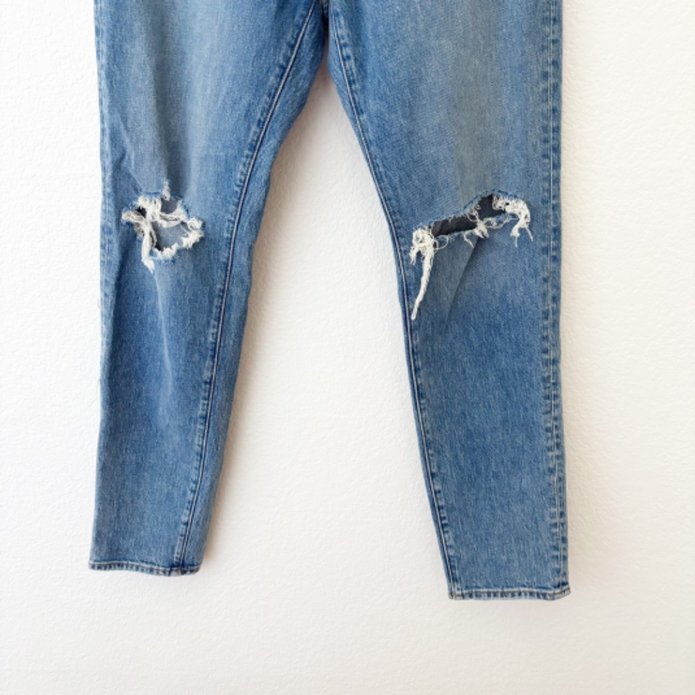 Abercrombie and Fitch vintage stretch 90's slim distressed jeans size 31 - Picture 3 of 10